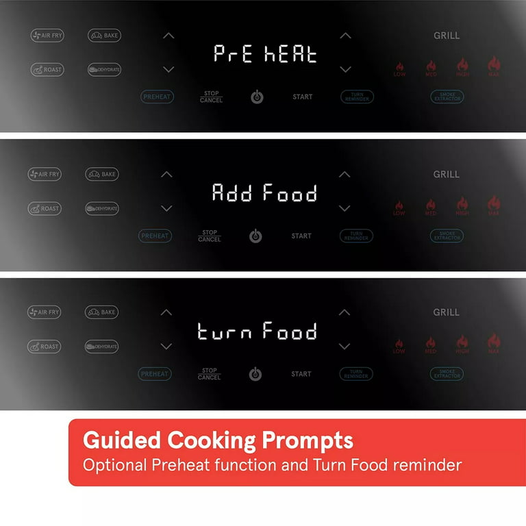 How to bake Gourmia FoodStation Indoor Smokeless Grill with Guided Cooking  Black｜TikTok Search