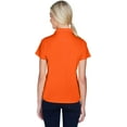 thumbnail image 3 of M353W Harriton Ladies' Double Mesh Polo Team Orange M, 3 of 6