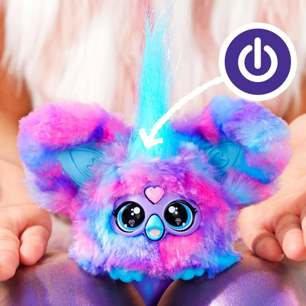 Furby Furblets K-Pop Luv-Lee Purple and Blue Plush