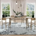 thumbnail image 4 of Wondo Modern Abstract Area Rugs 9x12, Large Washable Rugs for Living Room Soft Rugs for Bedroom, Light Gray, 4 of 8