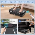 thumbnail image 3 of JDNRXO Vibration Plate Exercise Machine, Vibration Plate with Loop Bands & Remote, Power Plate Vibration Platform for Weight Loss, Toning & Wellness, 3 of 8