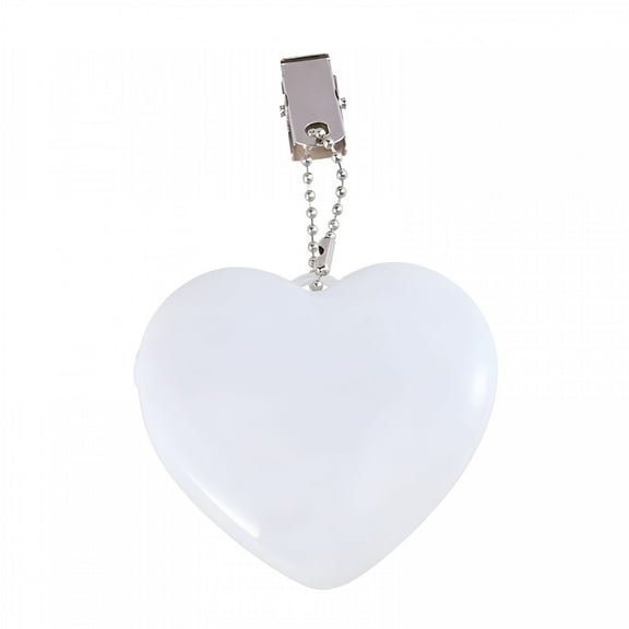 HIBIBUD Glow Heart Light, Led Automatic Sensor Glowing Heart Shaped Handbag Lights, Automatic Sensor Handbag Light, Mini Touch Purse Led Lamp