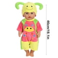 thumbnail image 3 of SPOORYYO 18 Inch Girl Doll Clothes Cute Cartoons Beetles Jumpsuit Set for 18 Inch Dolls Holiday Gift, 3 of 6