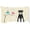 Multicolor, variant on Christmas Presents between Friends Standard Schnauzer Salt and Pepper Canvas Fabric Decorative Pillow