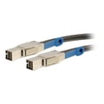 thumbnail image 1 of C2G - SAS external cable - SAS 12Gbit/s - 36 pin 4x Mini SAS HD (SFF-8644) (M) latched to 36 pin 4x Mini SAS HD (SFF-8644) (M) latched - 6.6 ft - black, 1 of 6