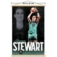thumbnail image 3 of WNBA New York Liberty - Breanna Stewart 25 Wall Poster with Magnetic Frame, 22.375" x 34", 3 of 3