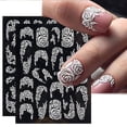 thumbnail image 1 of Calcomanías adhesivas TANGJMXG para Decoración DE uñas flores DE encaje Diseño DE arte DE uñas DE boda, 1 of 5