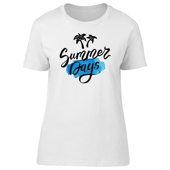 Summer Days, Tropical Paradise T-Shirt Women -Image by Shutterstock, Female XX-Large