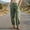 Army Green, variant on Womens Barrel Baggy Cargo Pants Casual High Waisted Wide Leg Hiking Joggers with Pockets Army Green XL(XL)