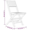 thumbnail image 4 of vidaXL 5 Piece Garden Dining Set Solid Wood Teak, 4 of 5