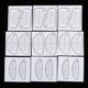 thumbnail image 5 of 2x Etiquetas Adhesivas de para golf de 9 Hojas, de Objetivo para Maderas de Hierro, Ayudas Entrenamiento para golfistas, Entrena shamjiam Etiqueta de impacto de golf, 5 of 9