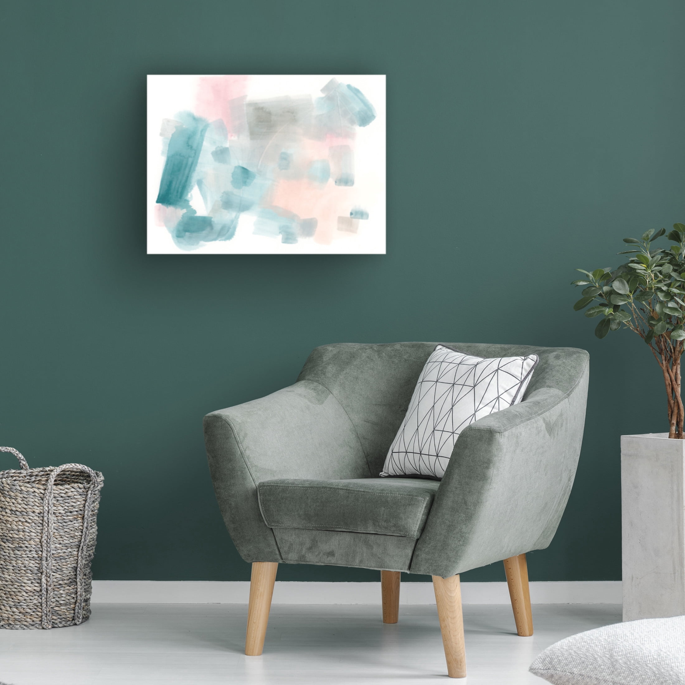 Trademark Fine Art June Erica Vess  Liquid Screen I Canvas Wall Art