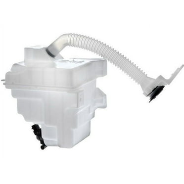 Windshield Washer Reservoir with Cap and Inlet Tube - Compatible with 2006 - 2012 Ford Fusion 2007 2008 2009 2010 2011