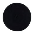 thumbnail image 5 of Tnobhg Wool Beret Hat French Style Solid Color Autumn Winter Warm Retro Artist Beanie Hat Costume Accessories for Women Girls, 5 of 8