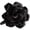 Black, variant on Vjnyvs Black Rose Flower Large Claw Clip 13x10cm Bun Holder