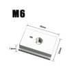 thumbnail image 3 of Woodworking Ruter Table T Track Metal Quick Acting Hold Down Clamp Set for T-Slot T-Track Woodworking Tool Accessories, 3 of 7