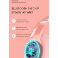 thumbnail image 4 of Auricular InaláMbrico Bluetooth 5.0 Auricular Sobre La Oreja, Auricular Plegable Y Ajustable XBTCLXEBCO Cielo Azul;Talla única, 4 of 5