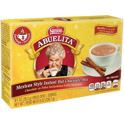 Nestle Abuelita Mexican Style Instant Hot Chocolate Mix 1 oz 8 ct