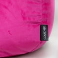 thumbnail image 3 of Gouchee Home Sambre Pink Bean Bag Chair – Soft Velvet Polyester Fabric with Polystyrene Bead Filling, Suitable for Adults and Teens, Lightweight & Portable Seating for Dorm or Living Room, 3 of 9