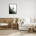 thumbnail image 2 of Stupell Industries Majestic Pine Foggy Forest Photograph Black Framed Art Print Wall Art, Design by Debra Van Swearingen, 2 of 7