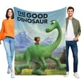 thumbnail image 4 of The Good Dinosaur Flannel Blanket Soft Bed Sofa Throw Blanket Birthday Gift, 4 of 12