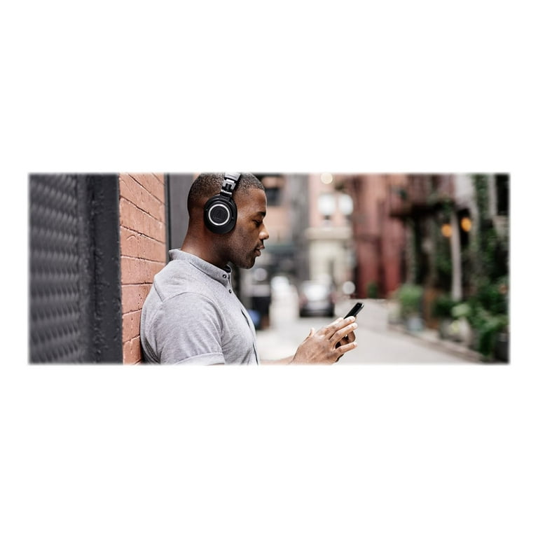 Audio Technica ATH M50XBT Headphones with mic full size