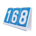 thumbnail image 1 of Colaxi Tableau de Score Rabattable Comptoir 3 Chiffres Compétition Équipe Jeux Compteur de Score de Table pour Badminton Football Volleyball, 1 of 8