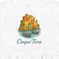 thumbnail image 4 of Inktastic Cinque Terre Coastal Illustration Girls Toddler Dress, 4 of 5