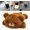Brown, variant on Magnetic Plush Cat Car Decor,14cm Magnetic Decoration for Side Mirror | Mini Cute Plush AniMe Cute Plush Animal for Car Exterior, Dashboard, Side Mirror,Refrigerator,Locker,for Cats Loversmal