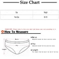 thumbnail image 3 of Kmdttou Women's Seamless Underwear Sexy Lace High Cut Panties Comfort Bikini Panty Stretch Underpants Breathable Ladies Briefs (Regular & Plus Size) Orange-Free Size, 3 of 3