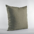 thumbnail image 3 of Plutus Hemp Wall Textured Solid, With Open Weave. Luxury Throw Pillow - Double sided 18" x 18", 3 of 5