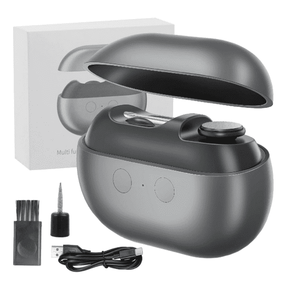 Nail clippers,Toenail clippers,Imwing Easyclip, Imwing Nail Clipper, Vueeze Easy Clip Electric Nail Clipper & Polisher 2-in-1 with LED Light - Safe Toe & Fingernail Trimmer for Seniors