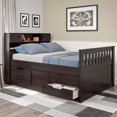 thumbnail image 2 of CorLiving Madison Full/Double Captain's Bed, 2 of 4