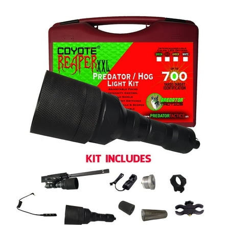 Predator Flash - Predator Tactics Coyote Reaper XXL Predator Hog Light, White/Green/Red - 97437