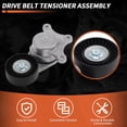 thumbnail image 4 of Unique Bargains 1 Set Kit de Tensor de Correa de Transmisión para Ford Explorer 3.5L V6 2011-2019 Kit de Correa Serpentina con Tensor 8T4Z6B209A/BT4Z6B209B/999419, 4 of 7