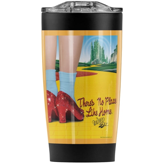 The Wizard Of Oz/The Way Home Stainless Steel Tumbler 20 oz Coffee Travel Mug/Cup, Vacuum Insulated & Double Wall with Leakproof Sliding Lid | Great for Hot Drinks and Cold Beverages