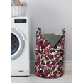 thumbnail image 3 of Botany Laundry Bag, Graphic Designed Spring Fruit Themed Colorful Blackberries Branches, Hamper Basket with Handles Drawstring Closure for Laundromats, 13" x 19", Raspberry Lime Green, by Ambesonne, 3 of 4