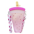 thumbnail image 1 of Botella de agua con para niñas, botella creativa de 320ml, práctica botella de agua para helados para deportes, pesca, calle, verano, regalo de Púrpura DYNWAVEMX Botella para beber, 1 of 7