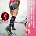thumbnail image 4 of 6 Pairs Medical Sport Compression Socks - 15-21mmhg Graduated Knee-High Support for Men & Women, Ideal for Soccer, Running, and Nurses, 4 of 6