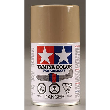 Tamiya America, Inc Aircraft Spray Paint AS-15 Tan (USAF) 100ml,