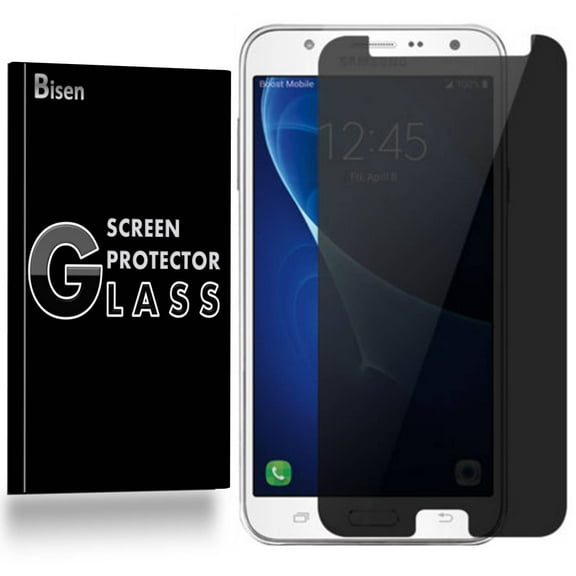 Fit For Samsung Galaxy J7 Prime 2 / Samsung Galaxy J7 (2017) [2-Pack BISEN] Privacy Tempered Glass Screen Protector, Anti-Spy [Keep your screen secret]