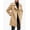 M, variant on Autumn winter Mens Slim Fit Overcoat (XL, Grey)