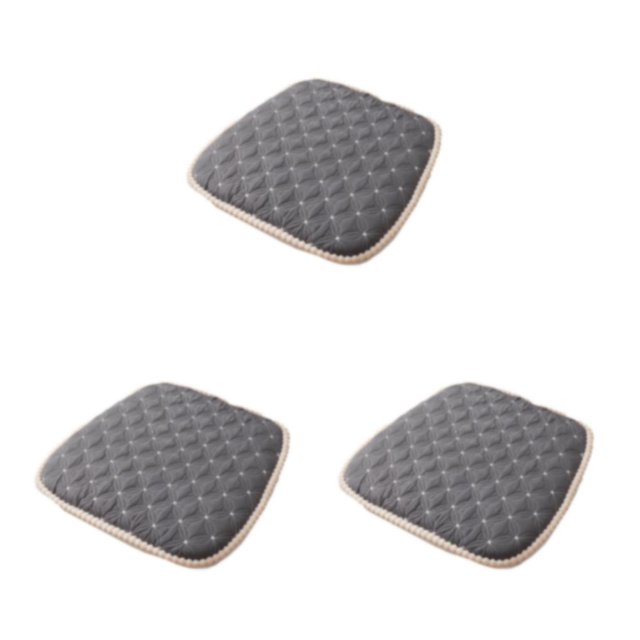 Billuyoard Cojín para y silla de comedor de 2 bolsas con correa para un soporte fuerte y fijo Cojín para silla desmontable y lavable Estilo Type1 NO1