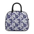 thumbnail image 2 of Womens Pioneer Flower Floral Print Pattern Lunch Box for Work,Insulated Lunch Bag for Women,Loncheras Para Mujer,Leakproof Adult Lunch Bag for Work,Beach,Travel,Picnic,Camping, 2 of 6