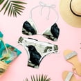 thumbnail image 6 of Crow Women's Swimsuit Bikini Set, Detachable Sponge, Adjustable Strap, Two-Pack, Beach & Pool Ready, 6 of 6