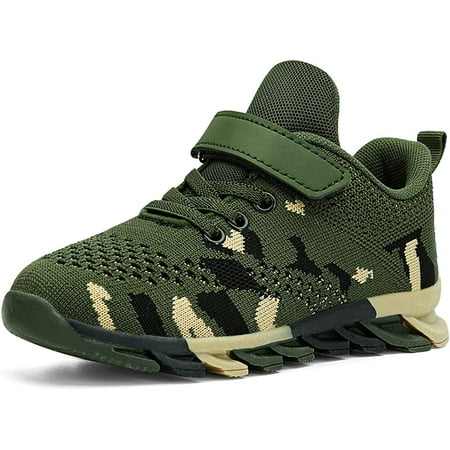 

Kids Sneakers for Boys Running Shoes Lightweight Breathable Walking Shoes