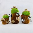 thumbnail image 2 of Internet Celebrity Puppy Dog Interactive Squeaking Doll Pet Cat Dog Voice Toy Tree Hole Plush Toy DMH, 2 of 7
