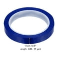 thumbnail image 2 of Unique Bargains 55 Yards x 0.6 in PU Tennis Racket Badminton Racquet Grip Finishing Tapes, Blue, 2 of 5