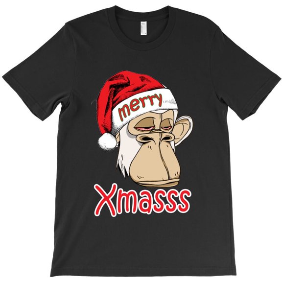 Merry Christmas And A Happy Holiday Funny New Year Celebration Graphic - Last-Minute Gift, H4410 Unisex T-Shirt, Up to 5XL Available