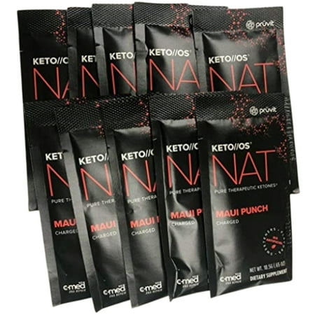 KETO//OS NAT Maui Punch CHARGED (10 Sachets) Provides